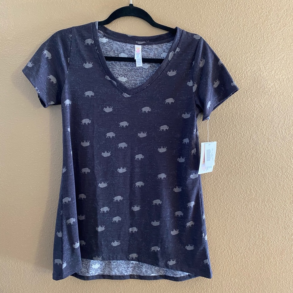 🦬Bundle 2/$16🦬 NWT LuLaRoe Christy T. Bison Print